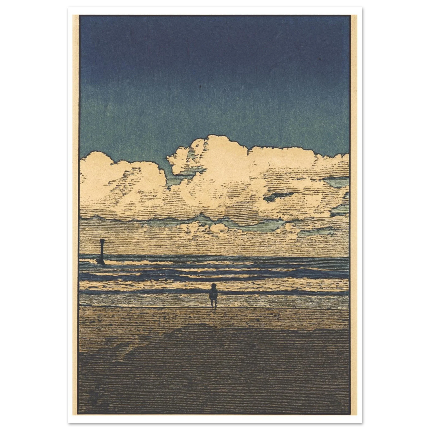 Woodblock style prints